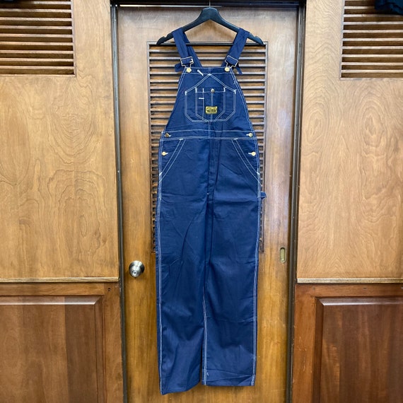 Vintage 1960's -deadstock- “dee Cee” Navy Blue Mod Cotton Denim