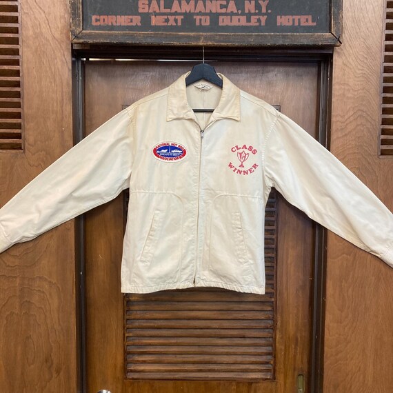 Vintage 1950's NHRA Hot Rod Drag Race Class Winner Cotton