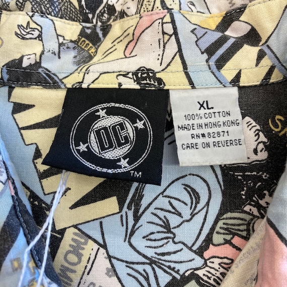 90S バットマン ジョーカー 総柄長袖シャツ　DC Comics Print 90S バットマン ジョーカー 総柄長袖シャツ DC Comics Print