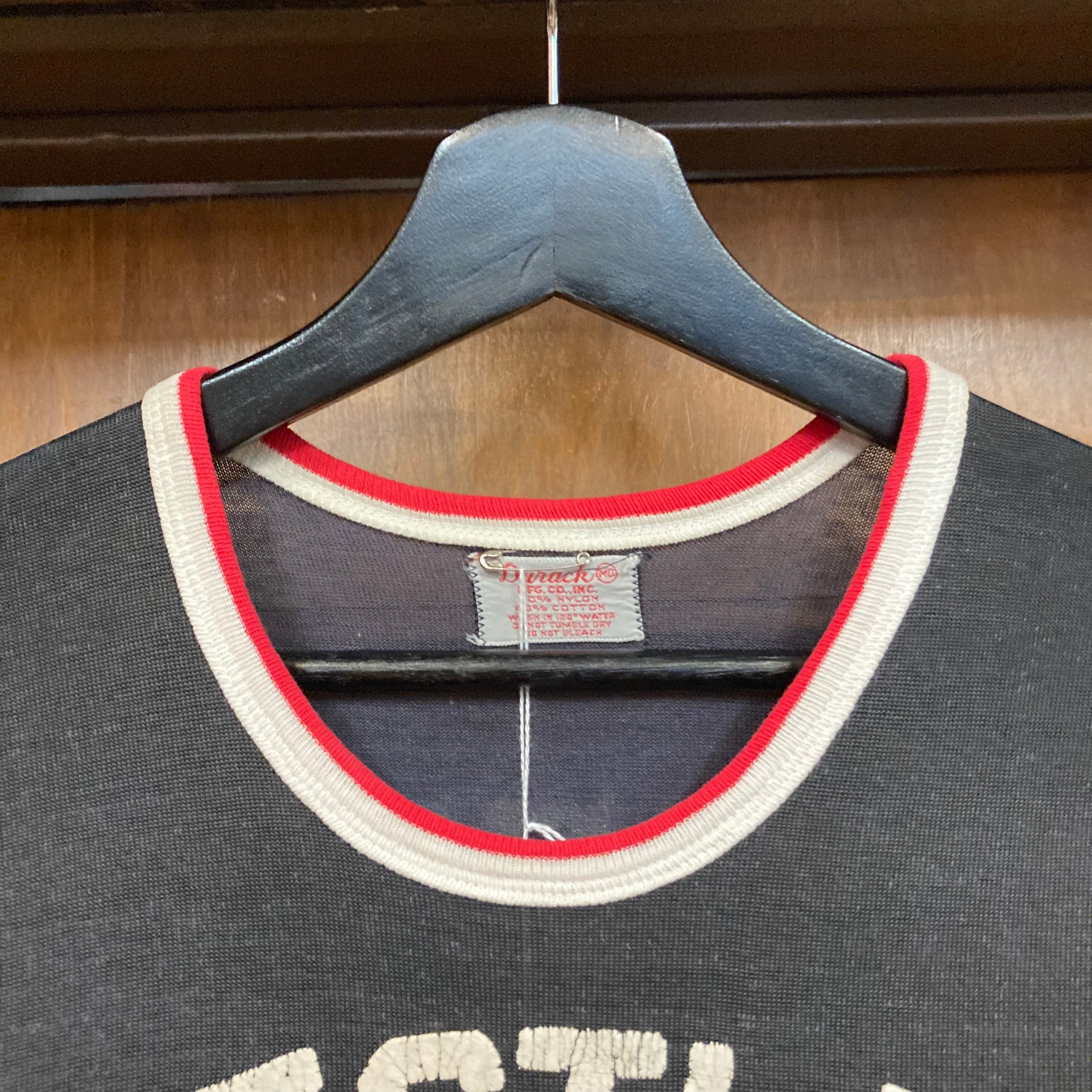 Vintage 1960's “red Devil Wrestling” Athletic Durene Jersey