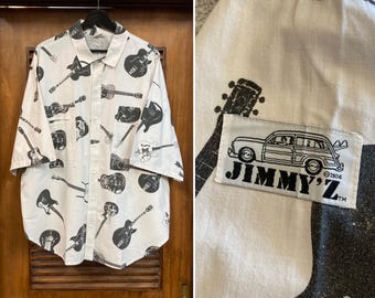 Vintage 80s Jimmy'z Shorts 1980s Surf Skate Punk Masks Songye Mask