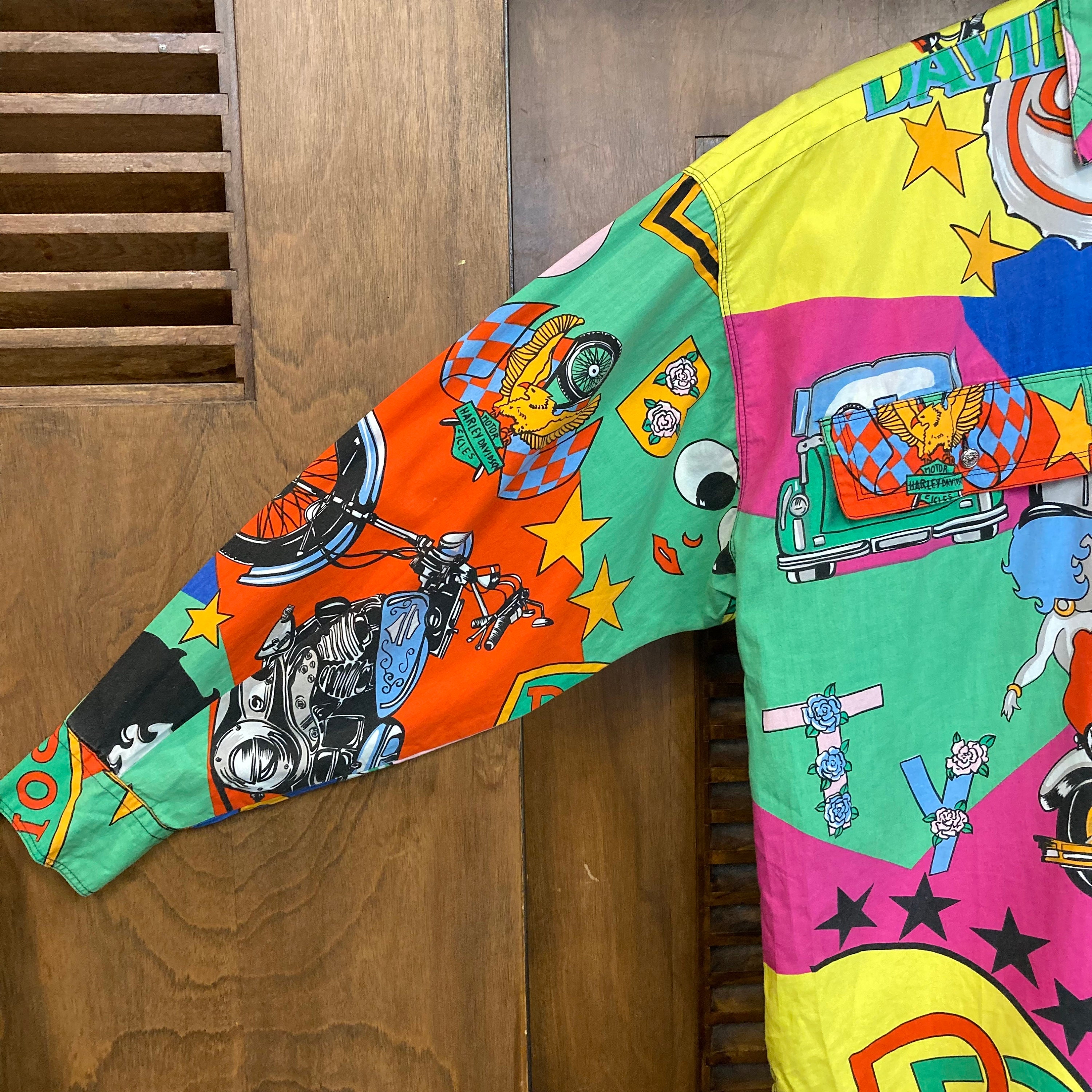 Vintage 1990's Original “versace” Pop Art Betty Boop HD