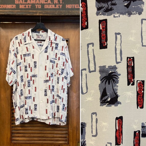 Vintage 1950’s Size L “Duke Kahanamoku” Atomic Tro