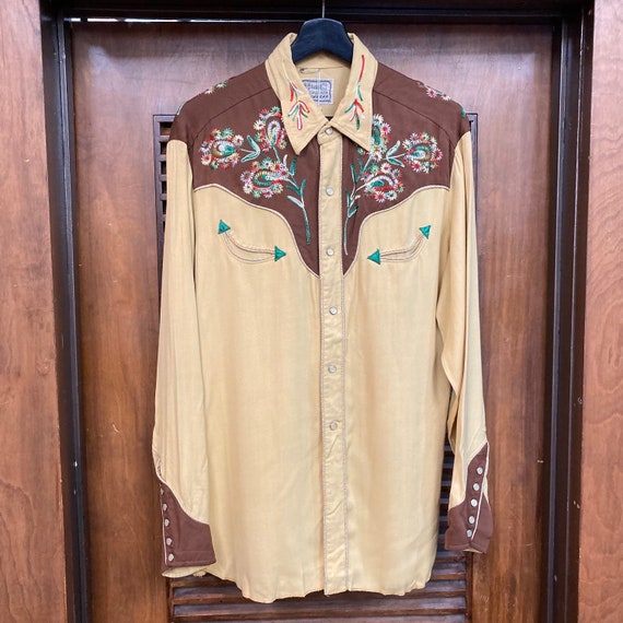 Vintage 1950's “H Bar C” California Ranchwear Western Cowboy