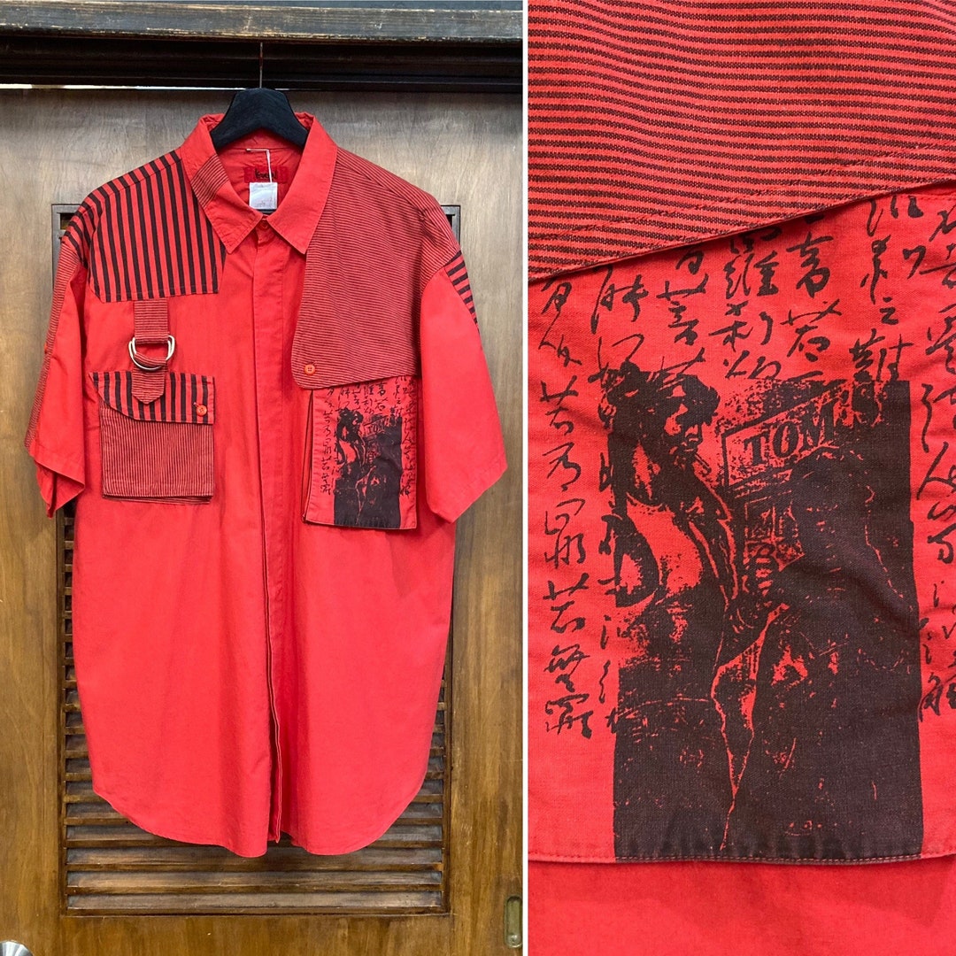 Vintage 1980s Made in Japan kansai New Wave Avant Garde Punk Style Cotton Shirt, 80s Post Punk, Vintage Clothing - Etsy Vintage 1980s Made in Japan kansai New Wave Avant Garde Punk Style Cotton Shirt, 80s Post Punk, Vintage Clothing - Etsy