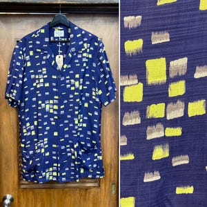 Vintage Rayon Shirt - Etsy