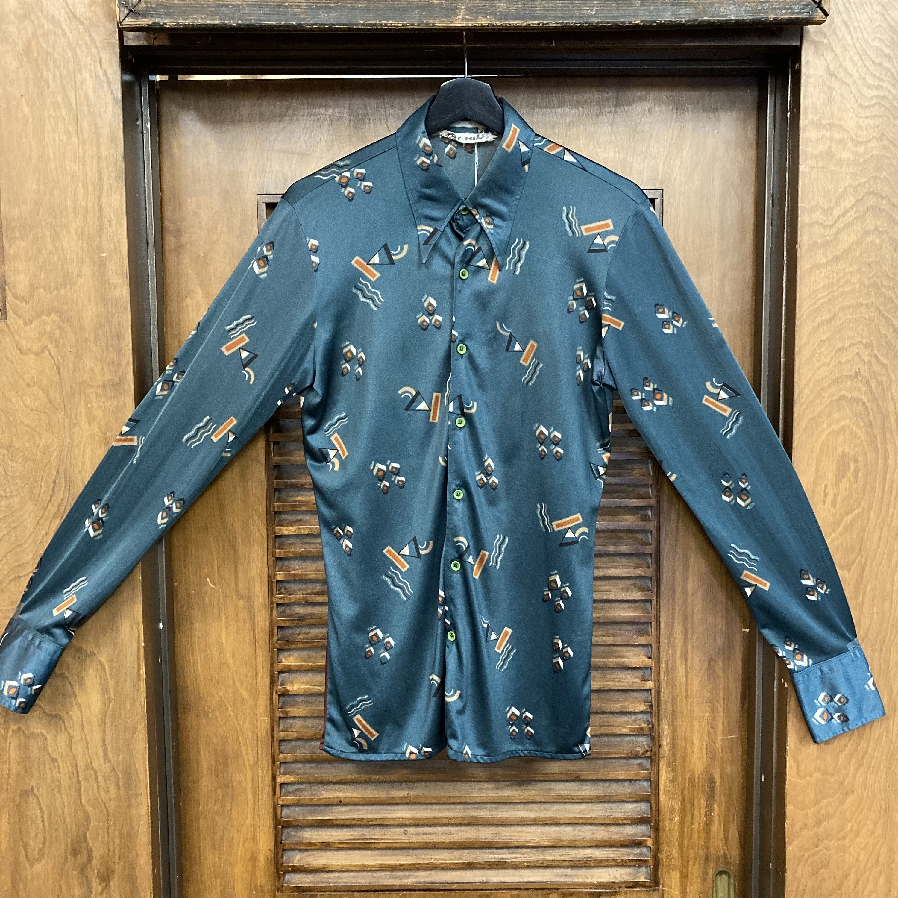 Vintage 1970's “nik Nik” Made in Italy Polyester Disco