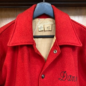 Vintage 1950’s “R.P.M.’s” Hot Rod Car Club Wool Rockabilly Jacket, Original, Appliqué, 50’s Vintage Clothing image 6
