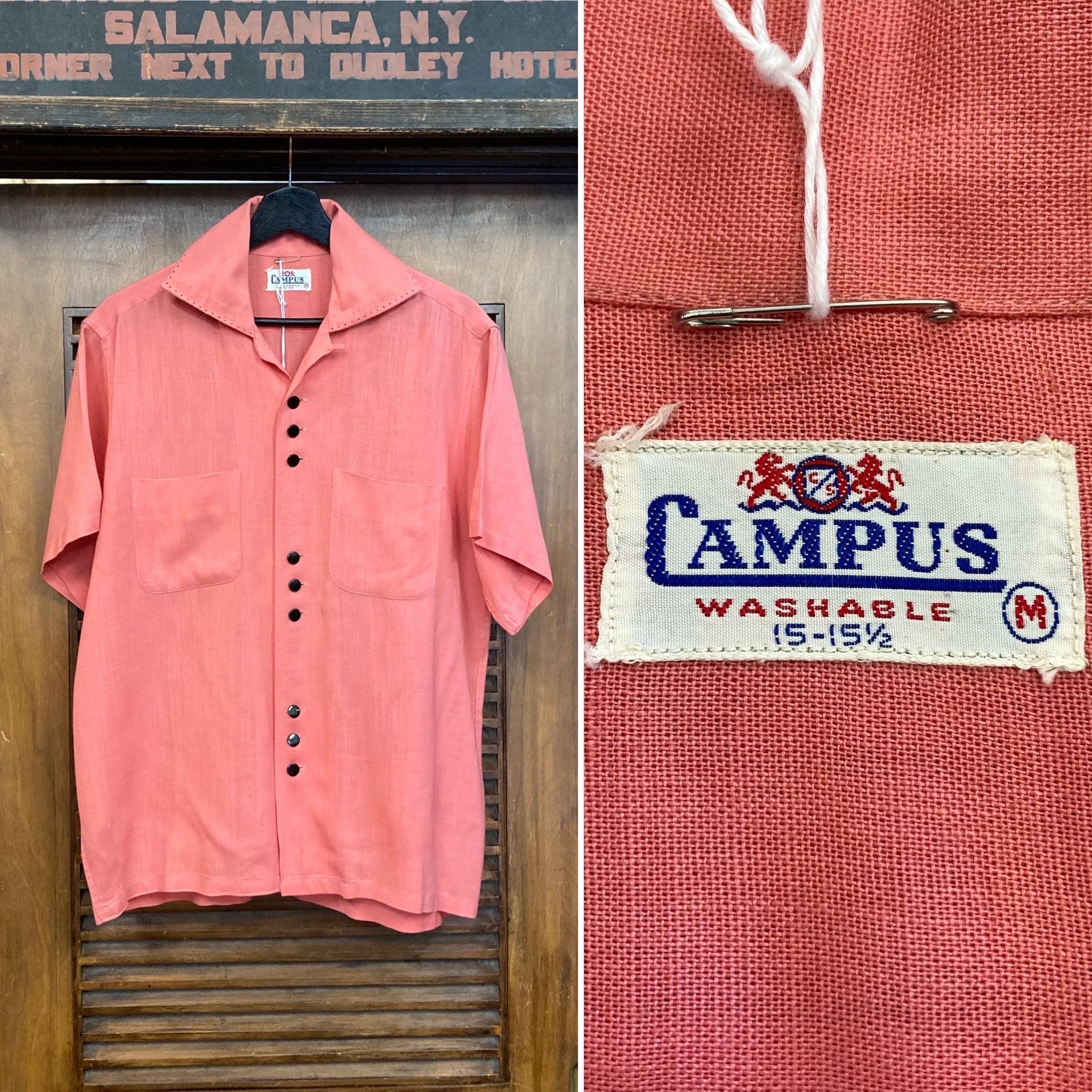 1950s Campus Shirt - Etsy