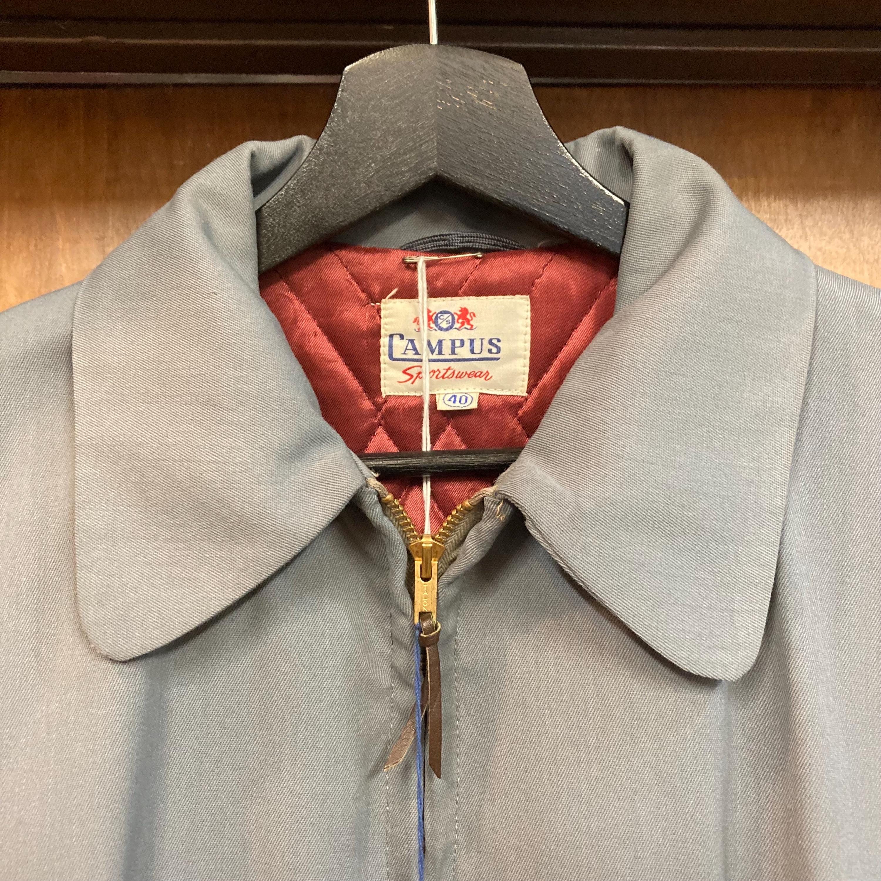 【50'S Vintage・CAMPUS】BLACK RAYON JACKET 50'S Vintage・CAMPUS】BLACK RAYON JACKET