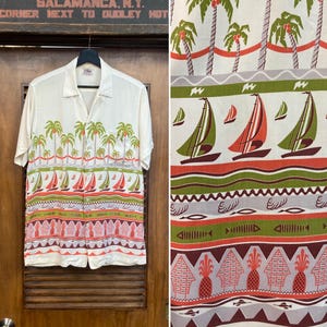50s Nofade Rayon Shirt 