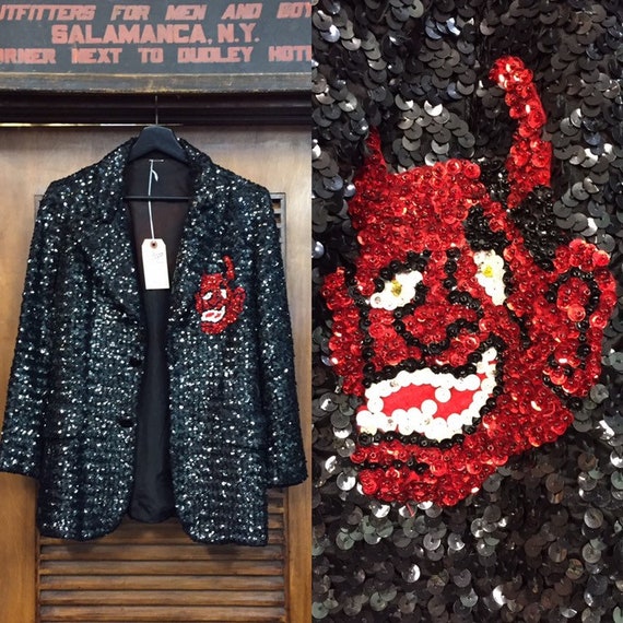 vintage sequin blazer