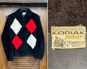 ヴィンテージ 1960 年代「キャンパス コディアック」フェイク