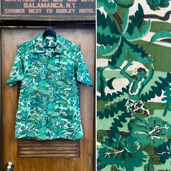Vintage 1950's Original “kamehameha” Kona Kai Hula Girl Tiki