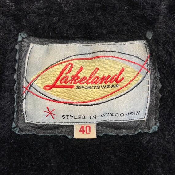 1950’s -Deadstock- Wool Rockabilly Coat Clicker J… - image 10
