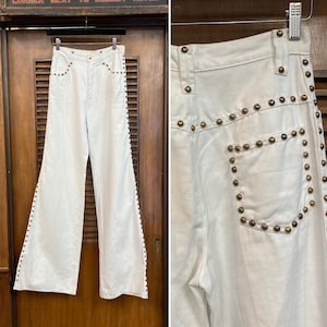 Vintage 60s 70s White Pants - Etsy - Page 4