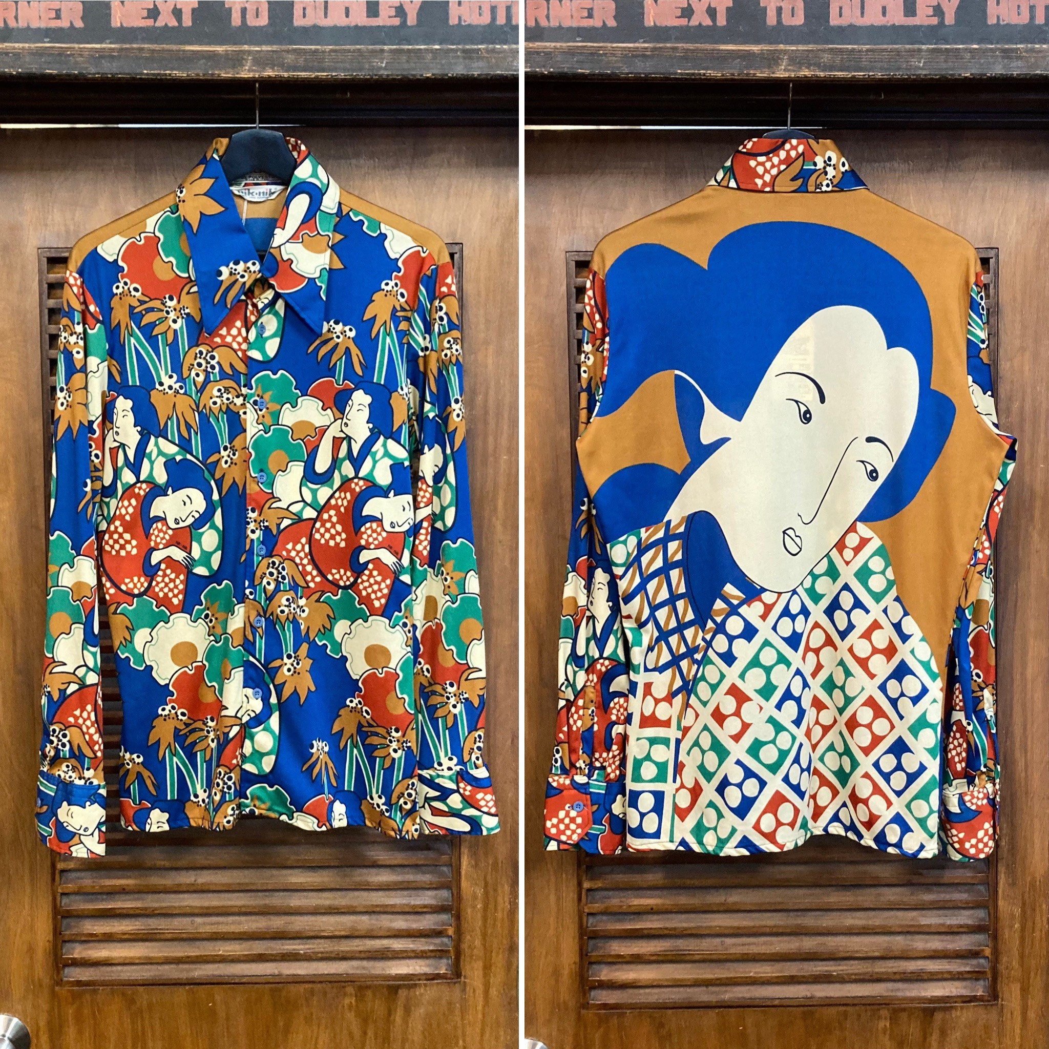 Japanese Vintage 70s Shirt - Etsy