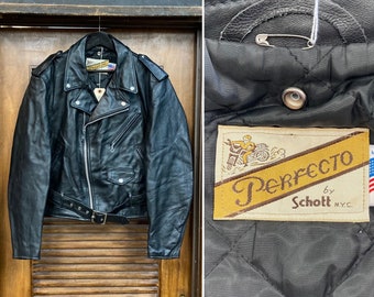 Brown Perfecto® Motorcycle Jacket