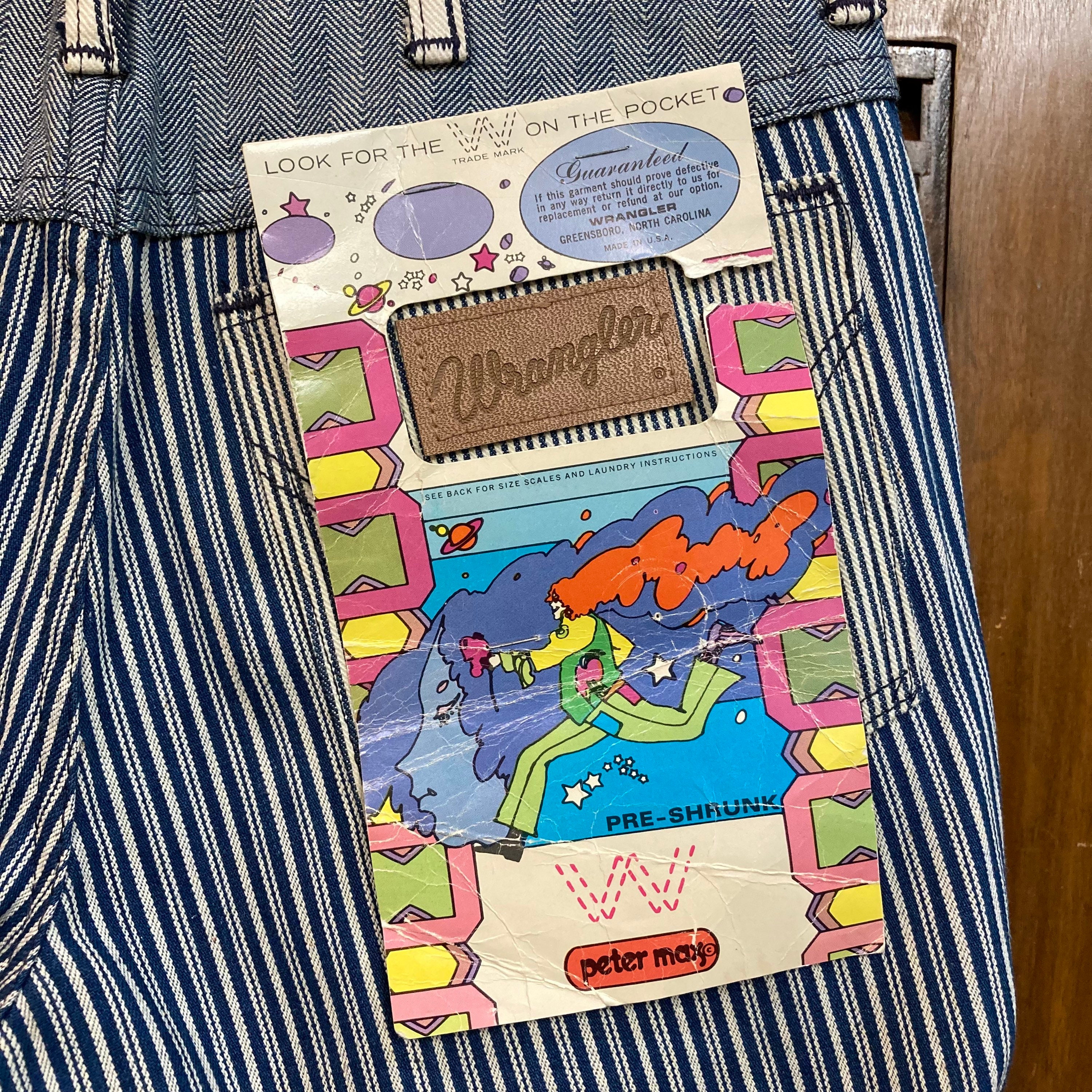 珍しい  Vintage 1960's -deadstock- Peter Max Wrangler Denim トップス