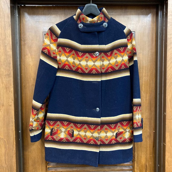 【超美品】【希少】【タグ付】2000s PENDLETON WOOL COAT Vintage Pendleton Wool Jacket Car Coat Brown Black Plaid