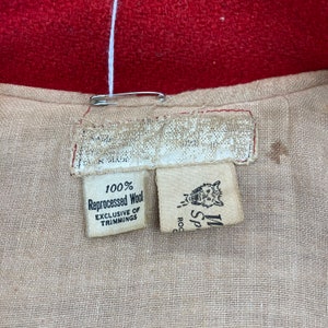 Vintage 1950’s “R.P.M.’s” Hot Rod Car Club Wool Rockabilly Jacket, Original, Appliqué, 50’s Vintage Clothing image 9