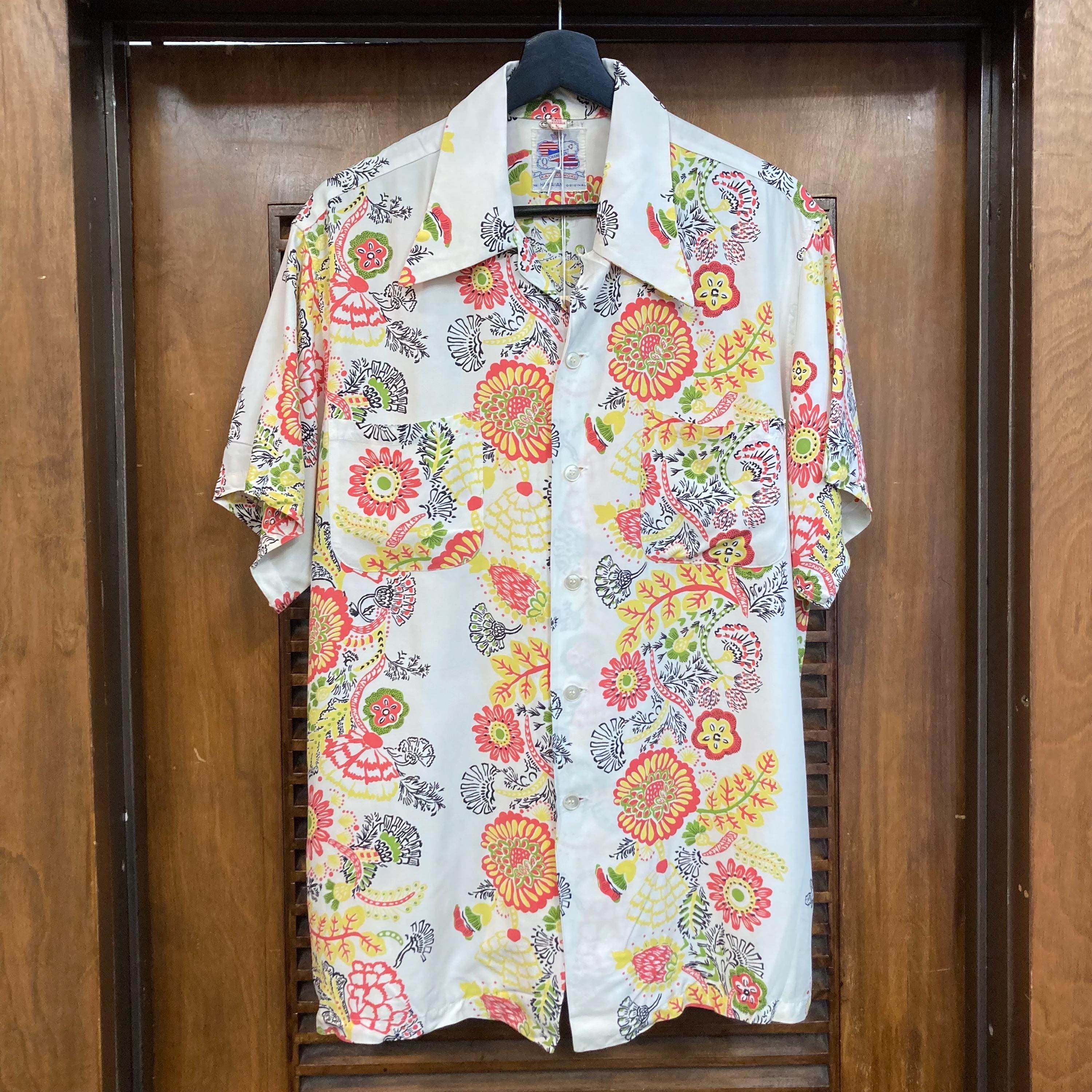 【期間限定！最安値挑戦】 スペシャル 40s L SHIRT HAWAIIAN KAHANAMOK トップス