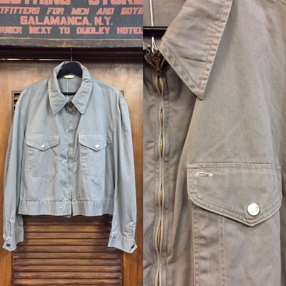 Vintage 1950’s “Penney’s” Patch Pocket Workwear Ja