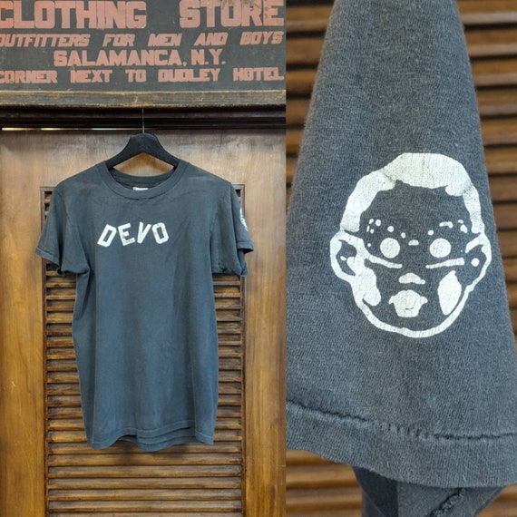 Vintage 1980's Devo Band Original Tee, Vintage T S
