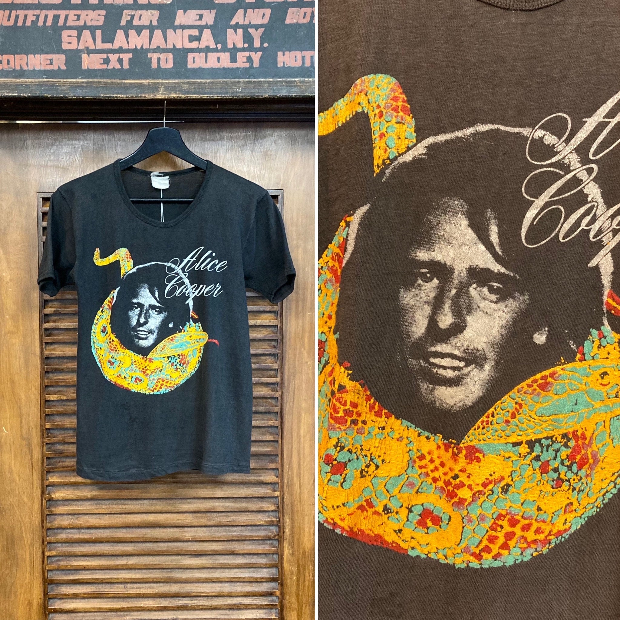 Vintage Alice Cooper T Shirt - Etsy Vintage Alice Cooper T Shirt - Etsy