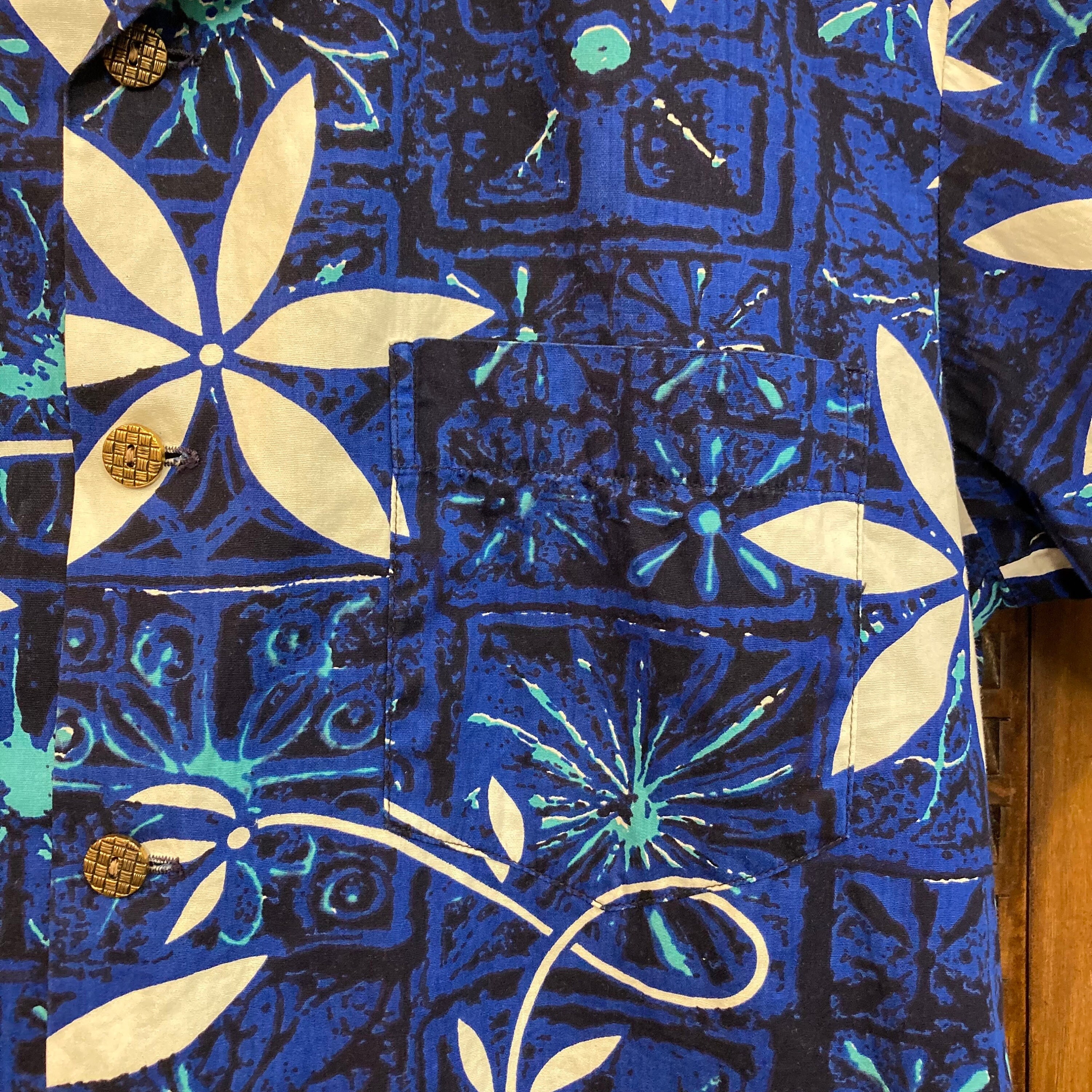 Vintage 1950's “shaheen's” Tiare Tapa Signed Selvedge Elvis