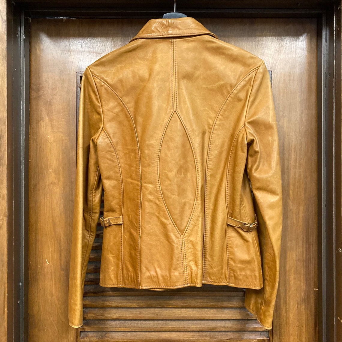 Vintage 1970s east West Musical Instruments Leather Jacket Etsy UK