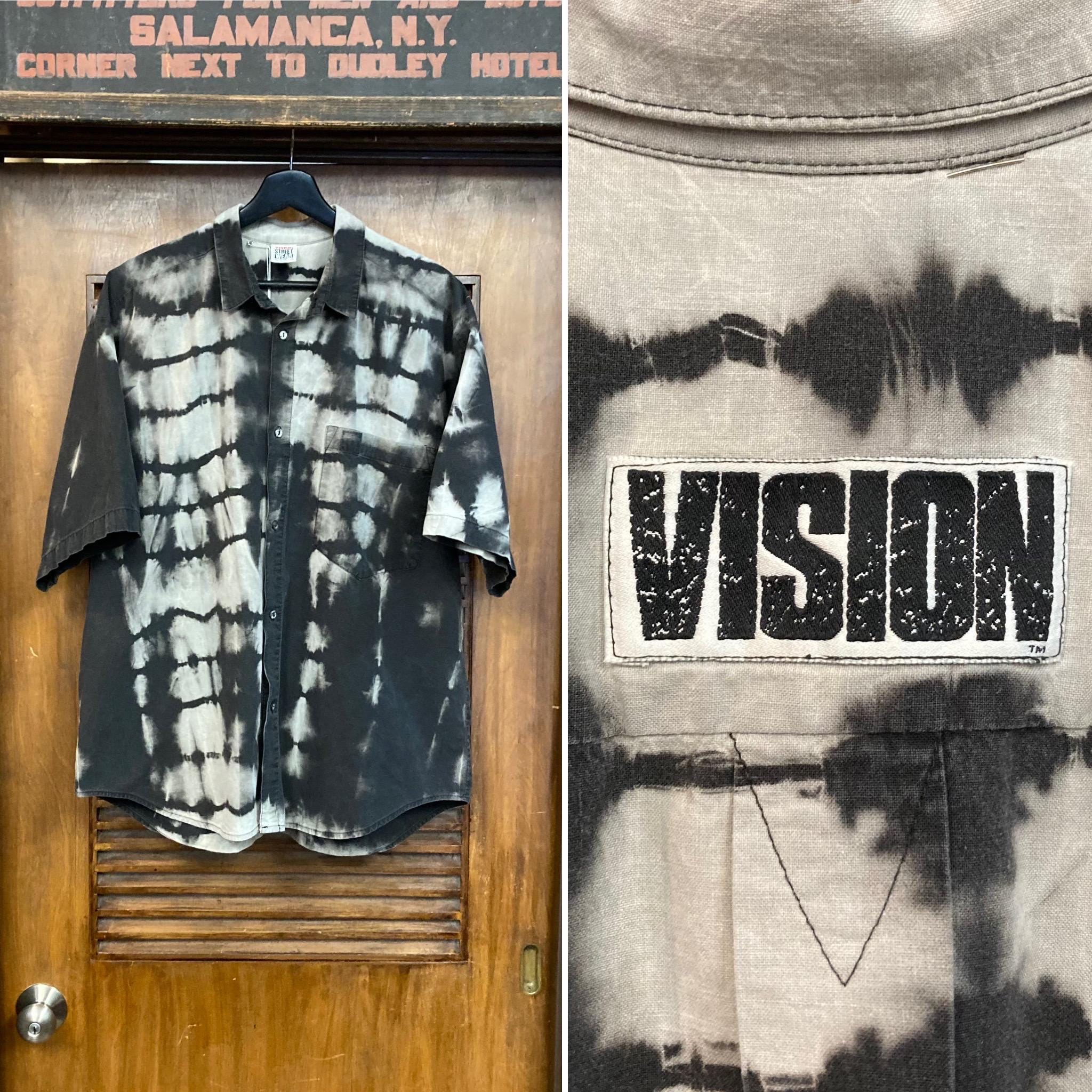vivision NOW SHOOTING Tシャツ　XL Vintage 1980's Size XL “vision Street Wear” X-ray Style Cotton