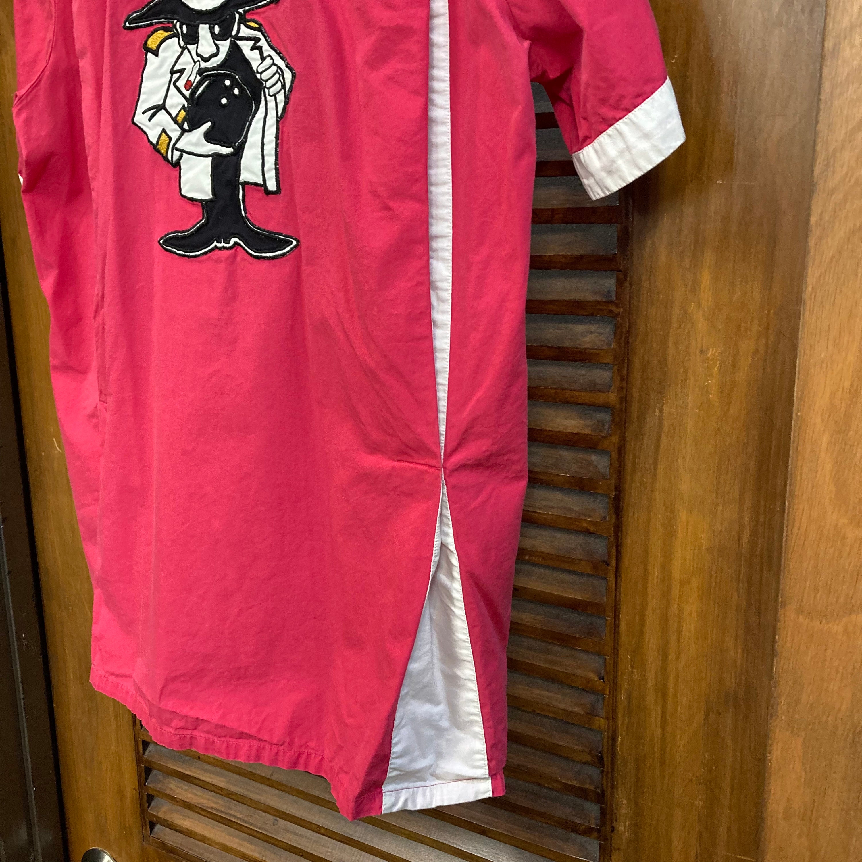 イングランド代表 vintage print uniform Vintage 1960's “spooks” Cotton Germany Souvenir Military Bowling