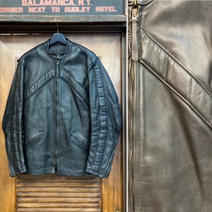 Bates Leather Jacket - Etsy