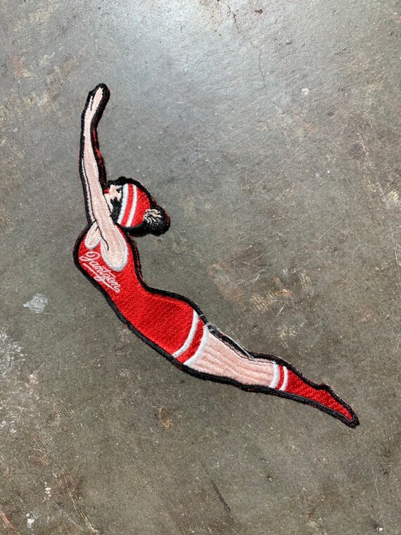 Vintage 1950's Jantzen Diving Lady Iconic Patch, … - image 2