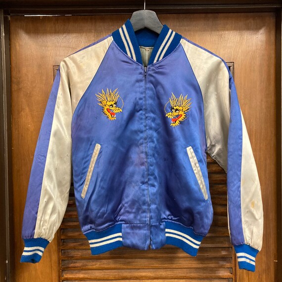 Buy Vintage 1960s/70s Japan Tour Souvenir Dragon Bomber Jacket