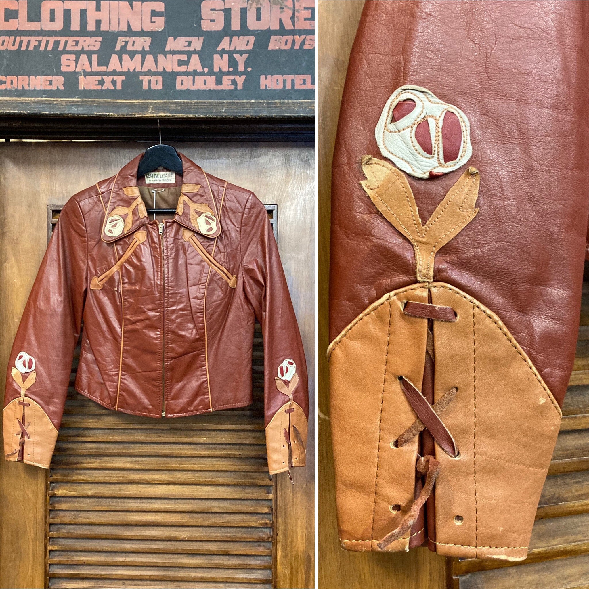 Vintage 1960s East West Style Leather Jacket 60s Leather Jacket 60s Hippie Rocker 60s Jacket 60s Boho Vintage Clothing Etsy UK