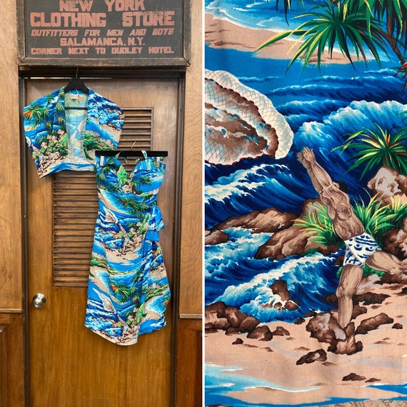 Vintage 50s hawaiian tiki - Gem