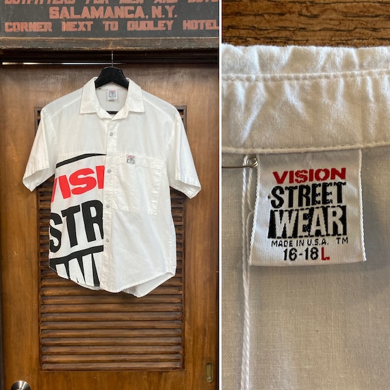 Vintage 1980's “vision Street Wear” Skateboard Skate Cotton Vintage 1980's “vision Street Wear” Skateboard Skate Cotton