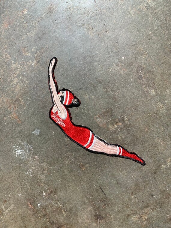 Vintage 1950's Jantzen Diving Lady Iconic Patch, … - image 1