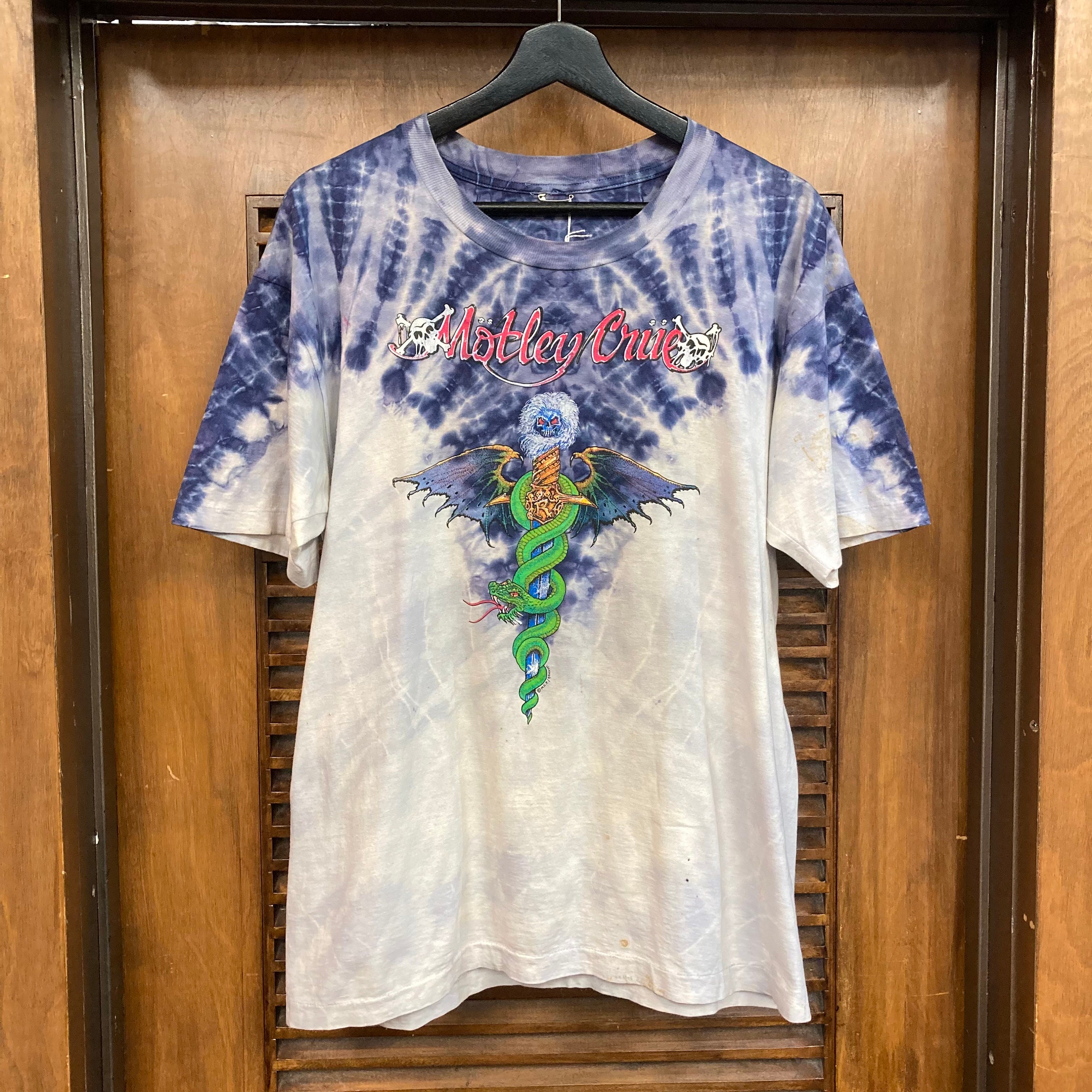 Vintage 1980's Motley Crue “dr. Feelgood” Rock Band T-shirt, 80's