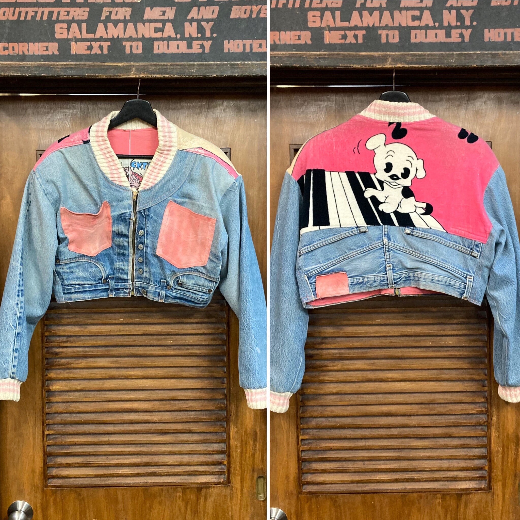 Vintage 1980's “too Cute” Betty Boop Pudgy Dog Denim Vintage 1980's “too Cute” Betty Boop Pudgy Dog Denim