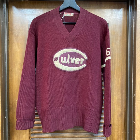 Vintage 1940’s Culver Military Academy Football A… - image 3