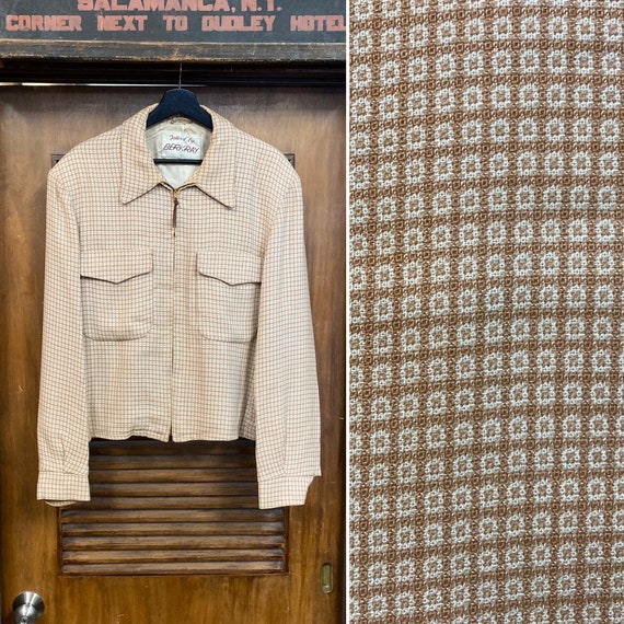 ジャケット・アウター 40s~50s BERKRAY Rayon Hollywood Jacket 40s~50s BERKRAY Rayon Hollywood Jacket