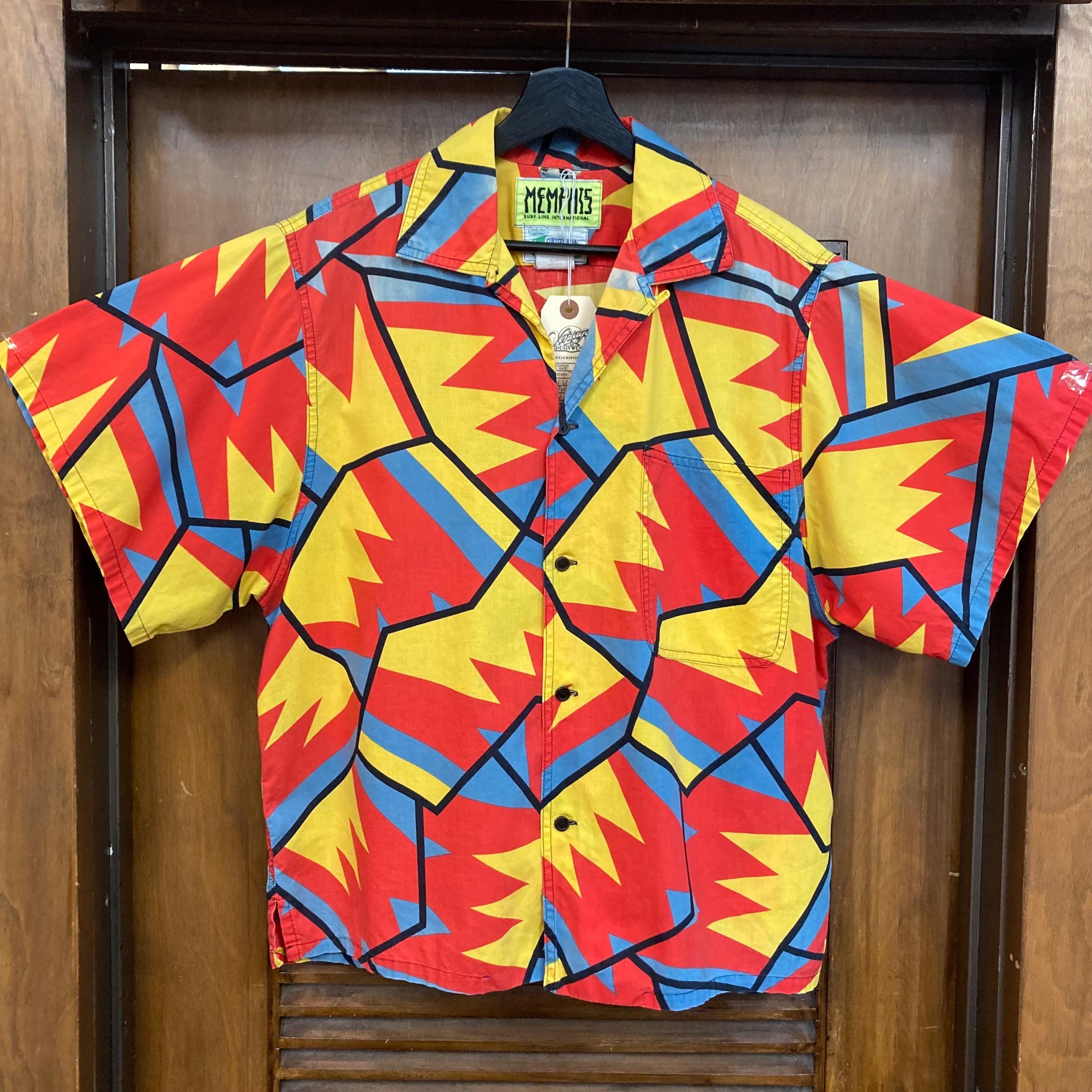 Vintage 1980's “jams” Surfline Label Memphis Design Cotton New