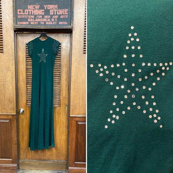 Vintage 1960’s Glam Rock Star Rhinestone Hunter Gr