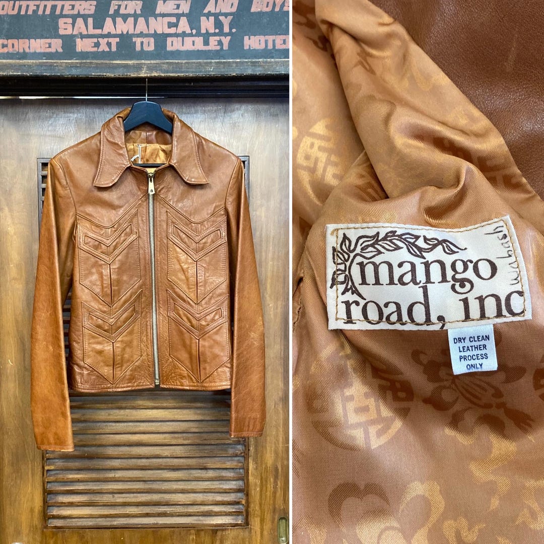 Vintage 1970's East West “mango Road” Chevron Wabash Hippie Rocker