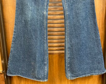 Vintage 1970's W31 Levi's 684 Orange Tag Hip Hugger Elephant Vintage 1970's W31 Levi's 684 Orange Tag Hip Hugger Elephant