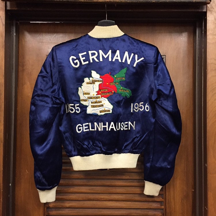 Vintage 1950s Germany Tour Souvenir Jacket Souvenir Jacket | Etsy