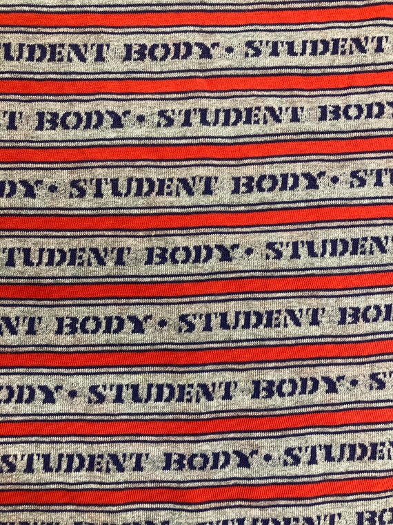 Vintage 1960’s “Student Body” Funny Mod Words Kni… - image 4